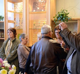 A megnyitón érdeklődőkből nem volt hiány