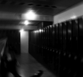 A szombathelyi uszoda öltözője