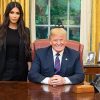 Kim Kardashian és Donald Trump találkozása