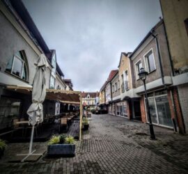 Szombathely, belső Uránia udvar